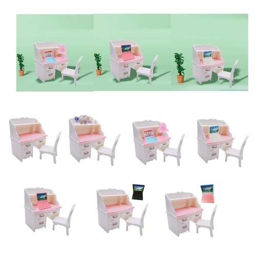 Dollhouse miniature desk - 1/12,