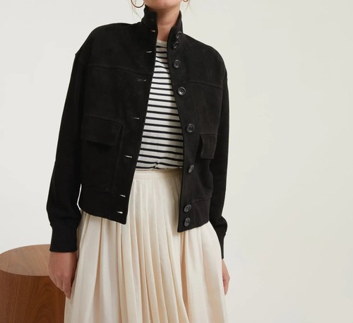 Veste cuir agneau en - veste,