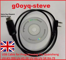 USB Programmation Câble Retevis H777 RT7 RT1 RT21 RT22 RT24 RT23 RT26 RT5 Chirp