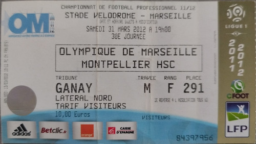 Ticket football - ticket,