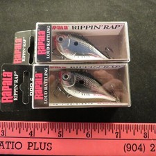 Lot of 2 Rapala Rippin Rap