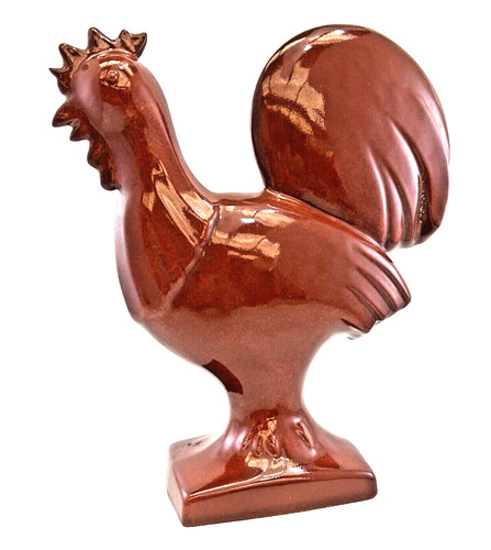 Statue figurine coq poule - coq, en