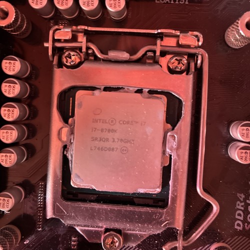 Processeur cpu intel 8700k - cpu, i7