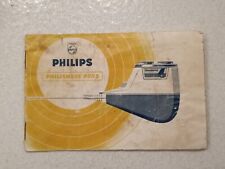 Illustrated instruction booklet razor PHILIPS mod. PHILISHAVE 800 S