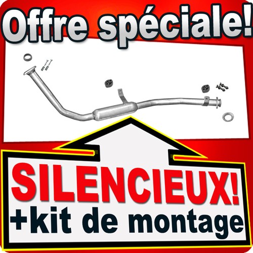 Silencieux intermédiaire pour - silencieux,