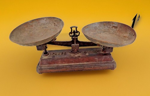 Ancienne balance roberval - ancienne,