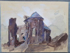 original house painting signed Henri Royer