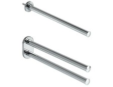 Porte serviette salle de bain Télescopique Design Coulissant Porte-Serviette