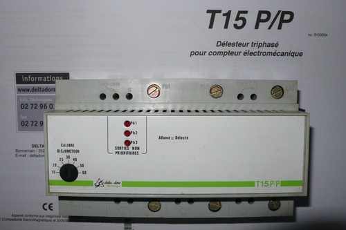 Contacteur delesteur triphase - contacteur,