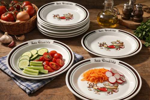 Lot grandes assiettes - lot,