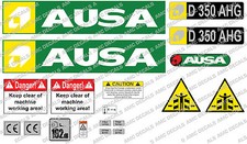 Autocollants AUSA D350 AHG