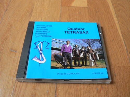 Quatuor tetrasax oeuvres - quatuor,