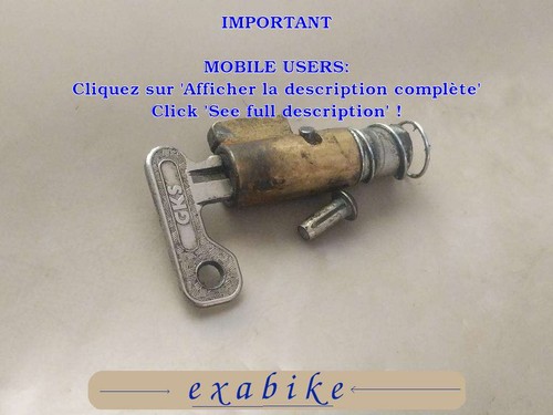 Serrure pour honda 750 - serrure,