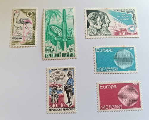 Timbres france 1970 - france,