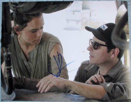 Abrams signed 11x14 photo - jj,