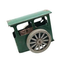 Tri-ang toy Minic Toys part machine steam compressor roller - antique sheet metal