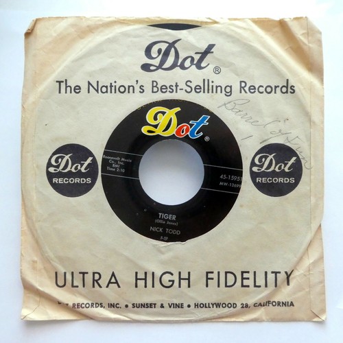 Nick todd tiger twice as - 45,