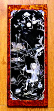 Tableau Japon ancien en bois