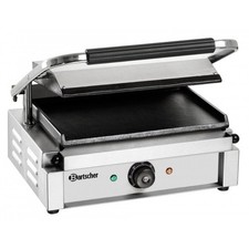 Grill panini inox fonte émaillé lisse, 2200 W, 220 V - MONO