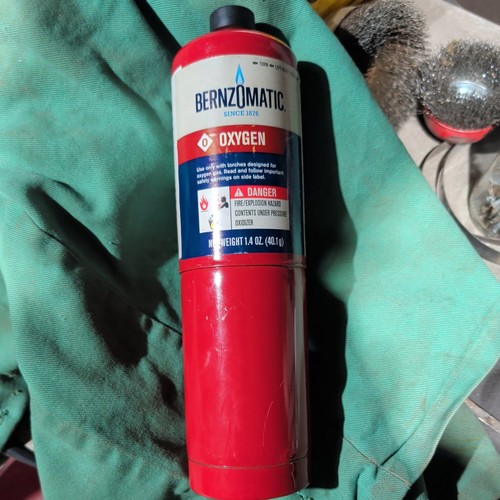 Bernzomatic oxygen cylinder - oxygen,