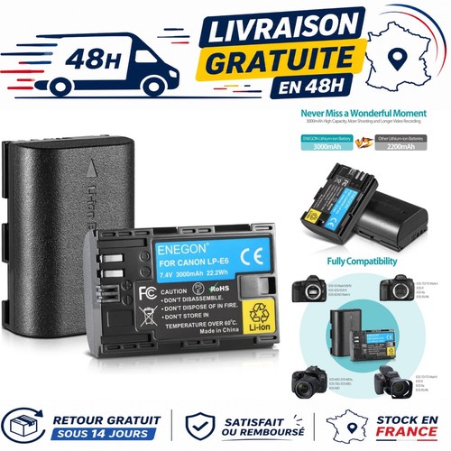 Enegon batterie e6 - enegon, lp-e6