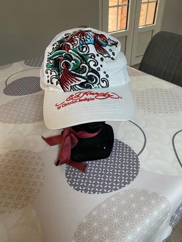 Casquette blanche carpe - , koï