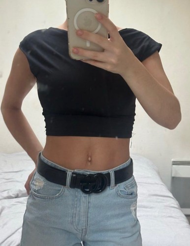 Ceinture cuir marque - ceinture, en