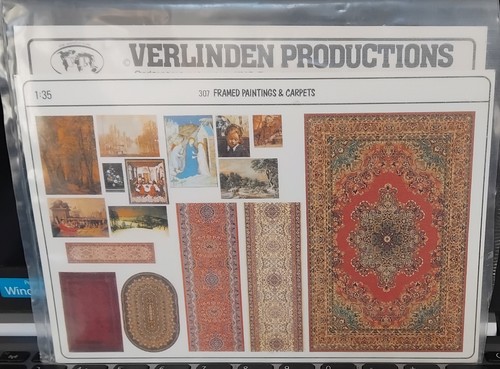 Verlinden framed pantings - framed,