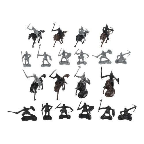 28pcs médiéval soldats - 28pcs,