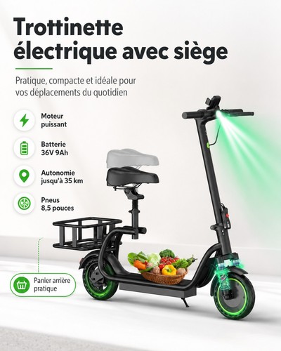 Trottinette électrique avec