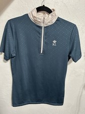 Kingsland Show Shirt Teal Medium 