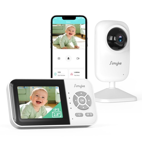 Babyphone caméra écran ips - caméra,,