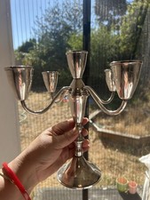 Douchin Sterling Silver 925 Candelabra 5 Lits