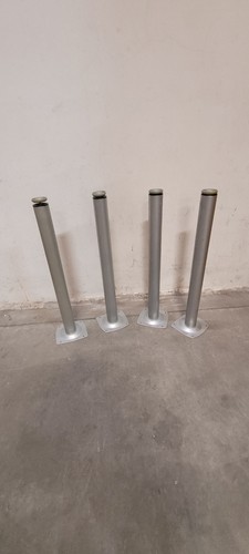 Pied table acier 690 d - ,
