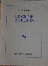 LE CRIME DE BUZON - FRANÇOIS