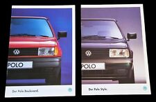 2x VW Polo Boulevard Style Special Model Brochure Brochure 1993 1994 AA