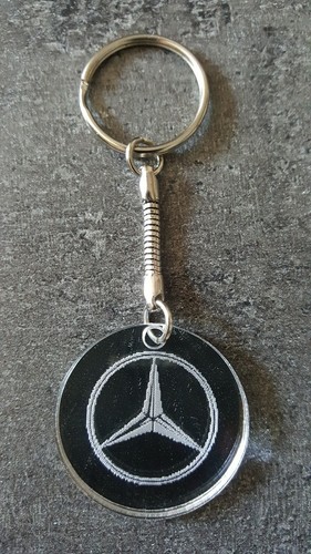 Porte clés effet miroir - porte,