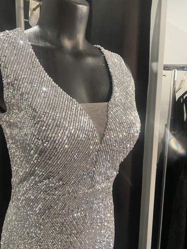 Robe soirée sequins - robe,