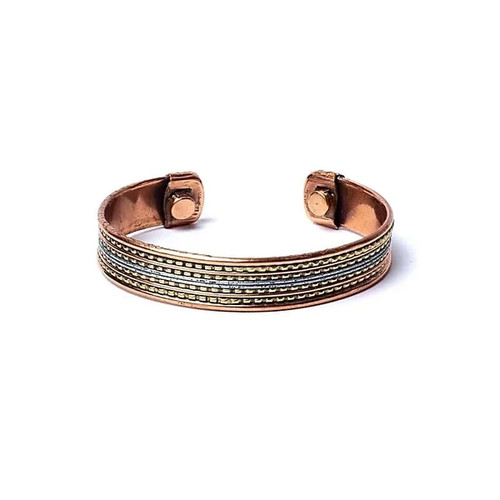Bracelet indien cuivre - bracelet, en
