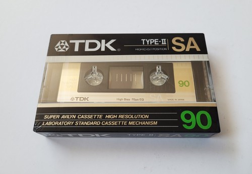 Cassette audio vierge tdk - audio, sa