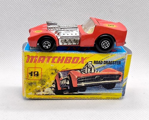Road dragster matchbox - dragster,
