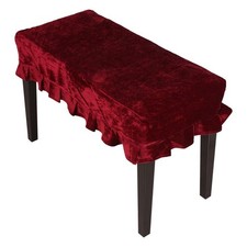 Rouge élégant Velours Piano