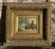 Tableau ancien XIXe – Huile