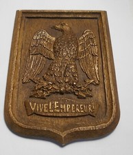 ANCIENNE PLAQUE PLATRE DECOR