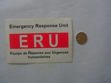 croix rouge auto collant  urgences humanitaires ( cr8 )
