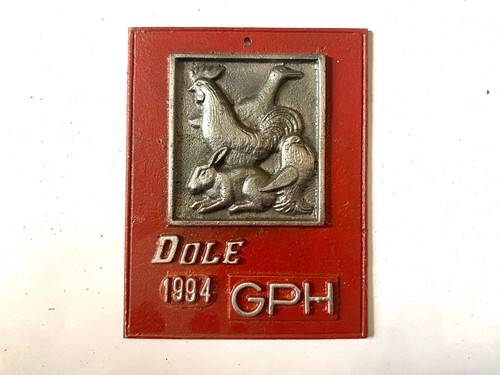 Aluminium plate concours - aluminium,