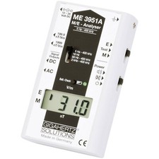 Gigahertz ME 3951 A Lf Tige Testeur Analyses 5 Hz400 KHZ Électrique / Magnétique