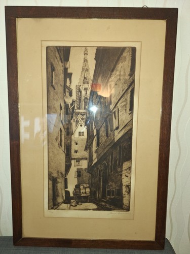 Tableau peintre alsacien - tableau,