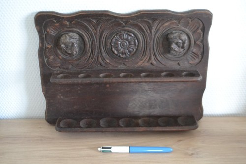 Porte pipes mural ancien - , en