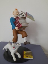 Statuette "Tintin Tenant les